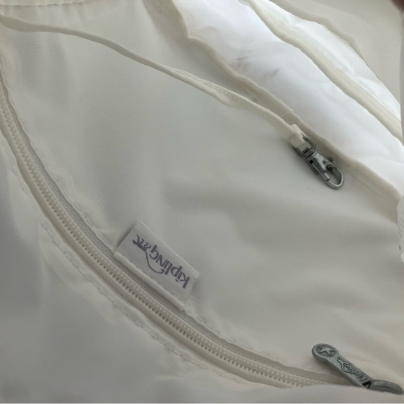 Kipling White Cross Body Shoulder Bag - Picture 10 of 12